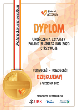 Poland Business Run - dyplom